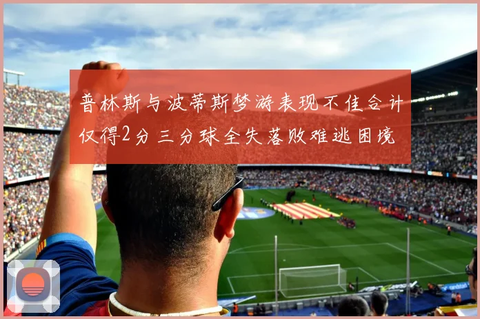 普林斯与波蒂斯梦游表现不佳合计仅得2分三分球全失落败难逃困境